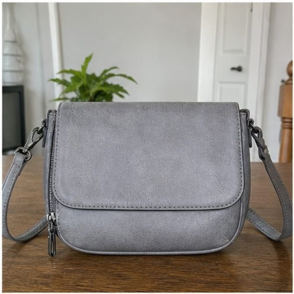 Brown Vegan Leather Bag